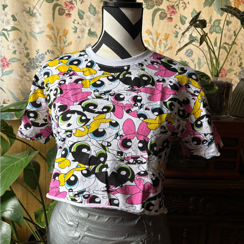 Powerpuff Girls Graphic Crop Top